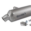 HP CORSE SP-1 SHORT Titanium Low Mount Slip-on Exhaust for the Ducati DesertX